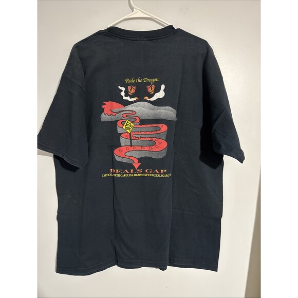 Gildan Other - Vintage Ride The Dragon Deal's Gap Motorcycle Resort T-shirt Size XL